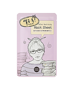 Holika Holika After Mask Sheet After Hard Study - Тканевая маска для лица "После" После учебы